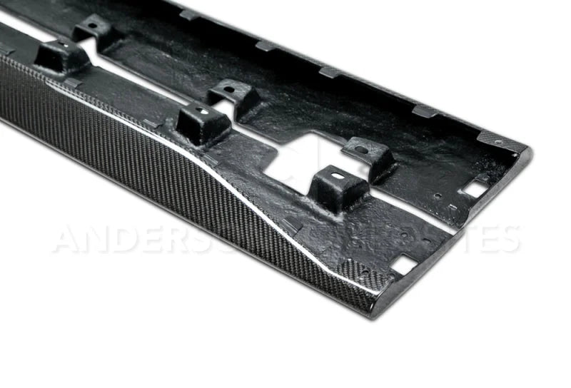 Anderson Composites Type-OE Rocker Panel Splitter fits 2015-2022 Ford Mustang - Additional View 5
