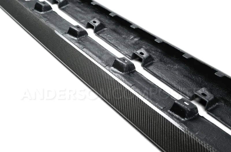 Anderson Composites Type-OE Rocker Panel Splitter fits 2015-2022 Ford Mustang - Additional View 6