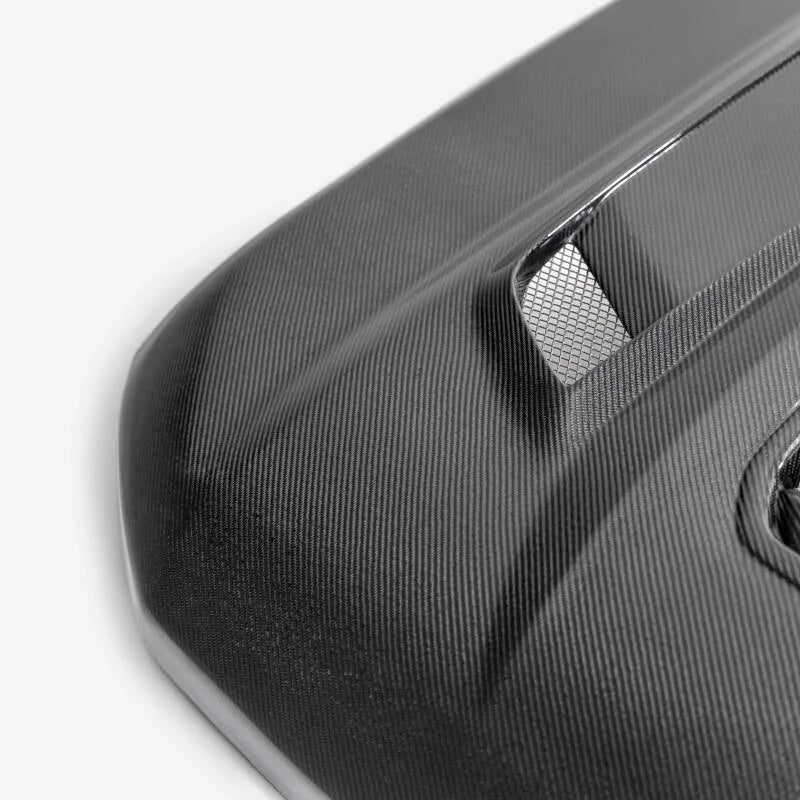 Anderson Composites Type-T2 Carbon Fiber Hood fits 2020-2024 Chevy Silverado - Main Product View
