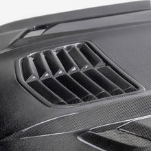 Load image into Gallery viewer, Anderson Composites Type-T2 Carbon Fiber Hood fits 2020-2024 Chevy Silverado - Installation View