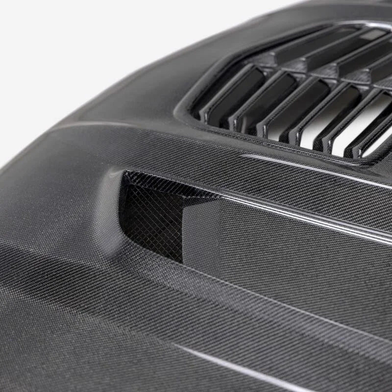 Anderson Composites Type-T2 Carbon Fiber Hood fits 2020-2024 Chevy Silverado - Additional View 7