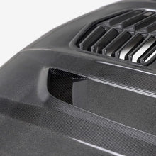 Load image into Gallery viewer, Anderson Composites Type-T2 Carbon Fiber Hood fits 2020-2024 Chevy Silverado - Additional View 7