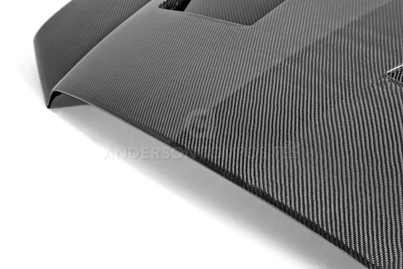 Anderson Composites Type-TS Hood fits 2011-2013 Dodge Charger / 2012-2014 Dodge Charger pursuit / 2011-2014 Dodge Charger ...