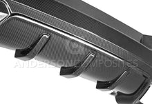 Load image into Gallery viewer, Anderson Composites Type-Z28 Rear Valance fits 2014-2015 Chevrolet Camaro LS - Back View