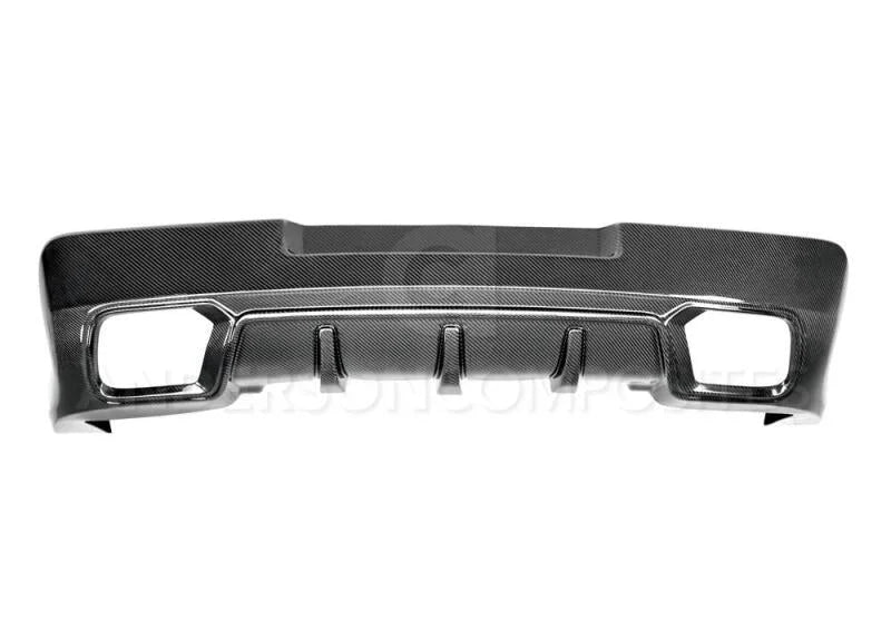 Anderson Composites Type-Z28 Rear Valance fits 2014-2015 Chevrolet Camaro LS - Installation View