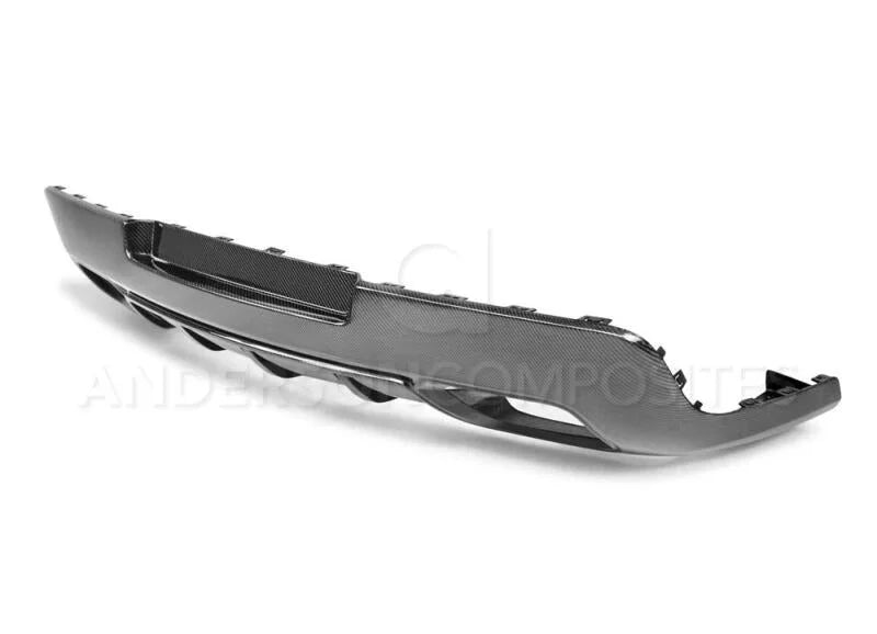 Anderson Composites Type-Z28 Rear Valance fits 2014-2015 Chevrolet Camaro LS - Additional View 7