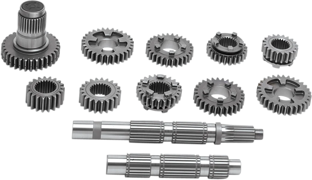 Andrews 5-Speed Gear Set - 3.24:1 First Ratio 296093 - Side View