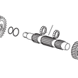 Load image into Gallery viewer, Andrews Countershaft 296700 - Side View