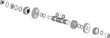 Load image into Gallery viewer, Andrews Countershaft 296700 - Side View