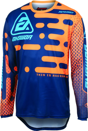 Answer 23.5 Arkon Boost Jersey Navy/Orange/Blue - 2XL
