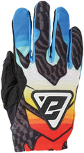 Load image into Gallery viewer, Answer 25 Aerlite Drip Gloves Black/White/Rainbow - 2XL - Main Product View