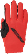 Load image into Gallery viewer, Answer 25 Aerlite Gloves Red/Black - Large - Side View