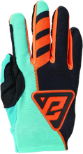 Load image into Gallery viewer, Answer 25 Aerlite Nitro Gloves Black/Astana/Hyper Orange - XS - Main Product View