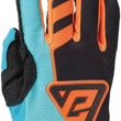 Load image into Gallery viewer, Answer 25 Aerlite Nitro Gloves Black/Astana/Hyper Orange Youth - Medium - Side View