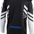Load image into Gallery viewer, Answer 25 Arkon Nitrus Jersey Blue/Black/White Youth - Large - Side View