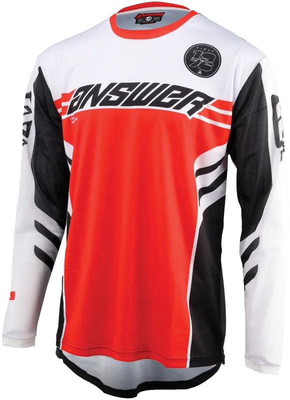 Answer 25 Arkon Nitrus Jersey Red/Black/White - XS - Main Product View