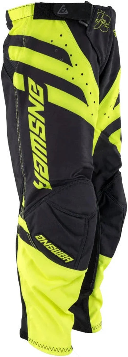 Answer 25 Arkon Nitrus Pants Black/Hyper Acid Youth Size - 16 - Installation View