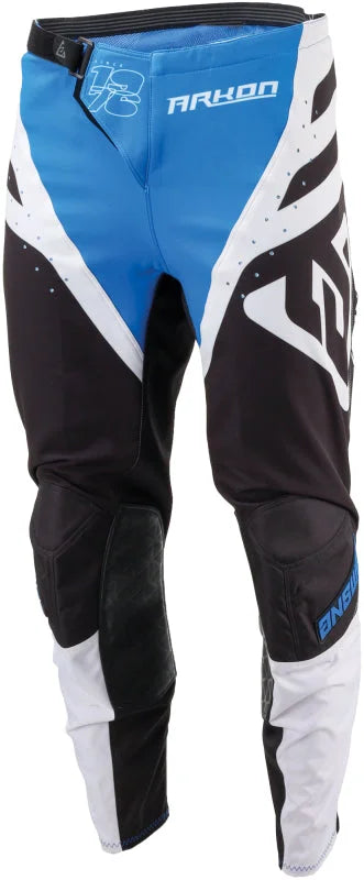 Answer 25 Arkon Nitrus Pants Blue/Black/White Youth Size - 18 - Main Product View