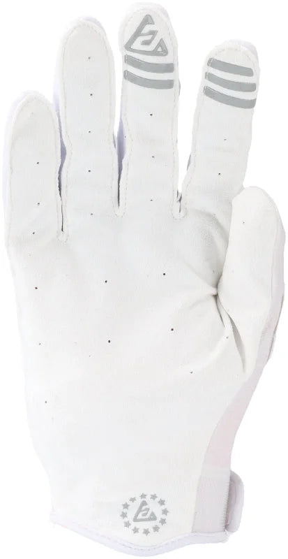 Answer 25 Ascent Gloves White/Grey - XL - Side View