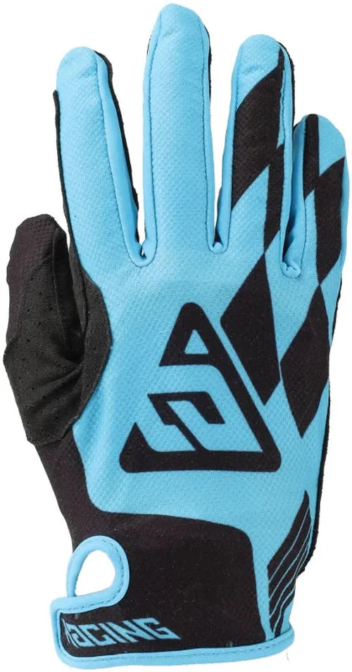Answer 25 Ascent Prix Gloves Blue/Black - Small - Side View