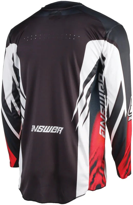 Answer 25 Elite Xotic Jersey Crimson/Black - Large - Side View