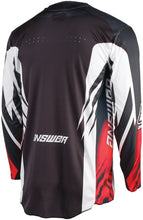 Load image into Gallery viewer, Answer 25 Elite Xotic Jersey Crimson/Black Youth - Small - Side View