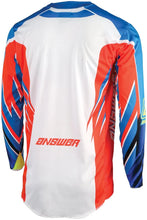 Load image into Gallery viewer, Answer 25 Elite Xotic Jersey Red/White/Blue Youth - XS - Side View