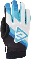 Load image into Gallery viewer, Answer 25 Peak Flo Gloves Black/Blue/White - Medium - Main Product View