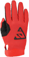Load image into Gallery viewer, Answer 25 Peak Gloves Red/Black Youth - Small - Main Product View