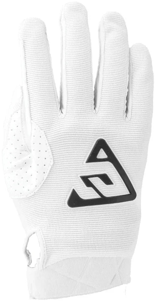 Answer 25 Peak Gloves White/Black - Large - Side View