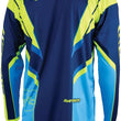 Load image into Gallery viewer, Answer 25 Syncron Envenom Jersey Blue/Hyper Acid - XS - Main Product View