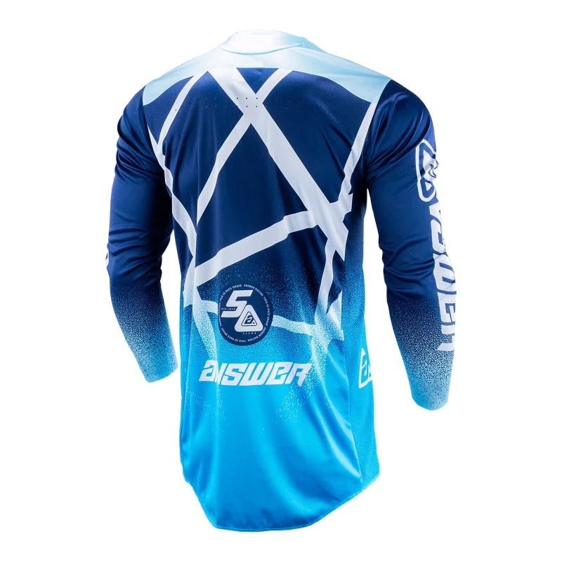 Answer 26 LE Elite Chaos Artifacts Jersey 50 Years Dark Blue/Blue/White - XL - Side View