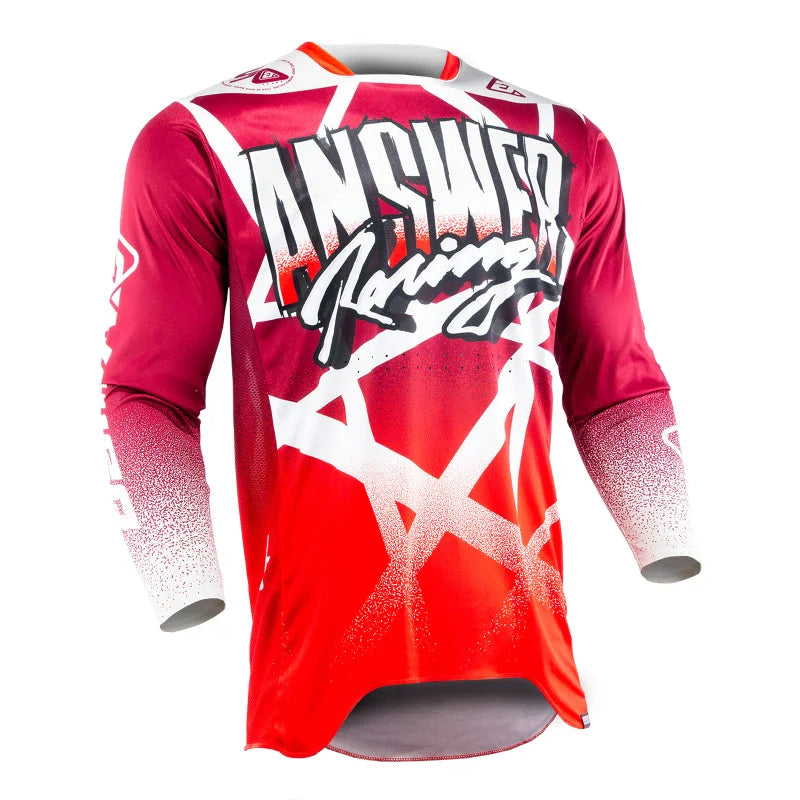 Answer 26 LE Elite Chaos Artifacts Jersey 50 Years Dark Red/Red/White - Small - Side View