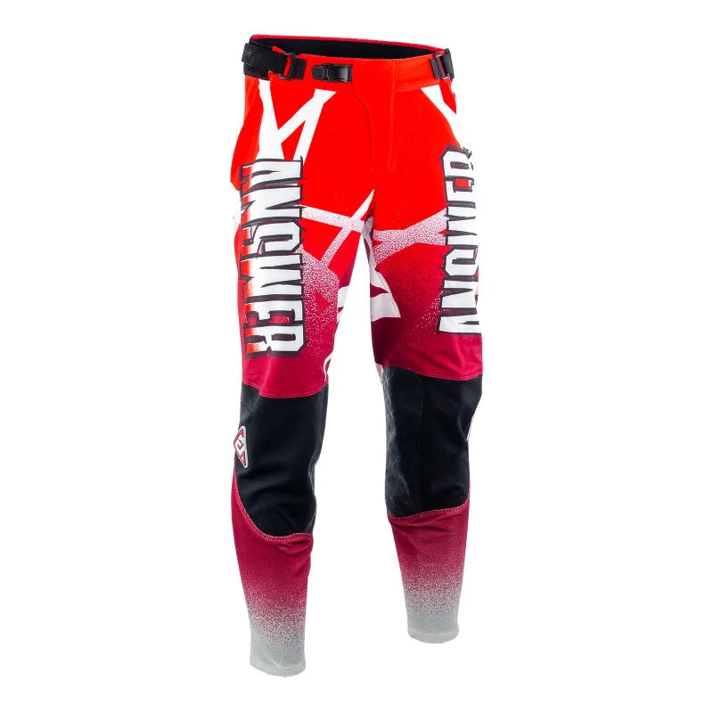 Answer 26 LE Elite Chaos Artifacts Pants 50 Years Dark Red/Red/White Size - 34 - Side View