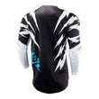Load image into Gallery viewer, Answer 26 LE Syncron Rizz Vented Jersey Black/White/Cyan - Large - Side View