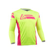 Load image into Gallery viewer, Answer 26 Syncron Moda Jersey Hyper Acid/Pink/Black Youth - Medium - Side View