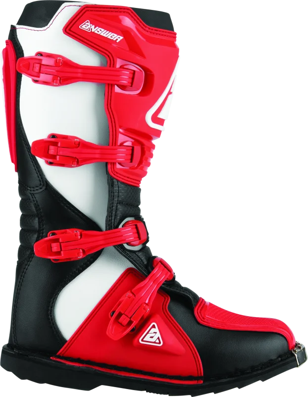 Answer AR1 Boot Black/Red Size - 7 - Side View