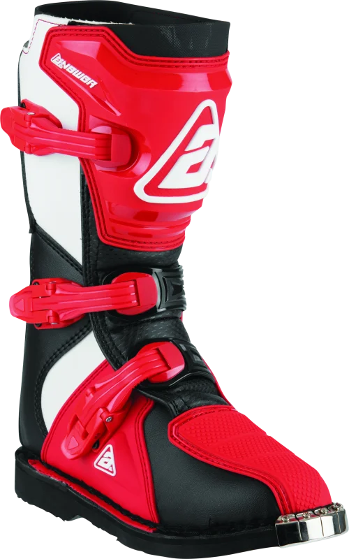 Answer AR1 Boot Black/Red Youth Size - 1 - Main Product View