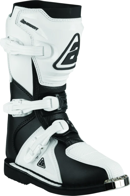 Answer AR1 Boot Black/White Youth Size - 5
