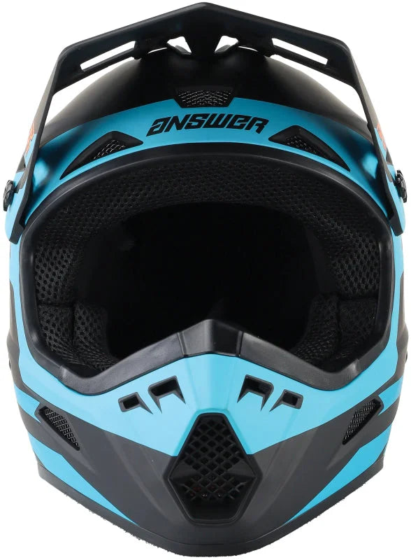 Answer AR1 Sweep Helmet Black/Astana/Hyper Orange - 2XL - Back View