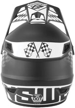 Load image into Gallery viewer, Answer AR1 Sweep Helmet Black/White Youth - Large - Installation View