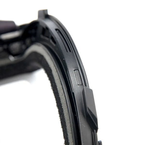 Answer ARC II Magnetic LE Goggles with replacement lens - Black/Smoke - Side View