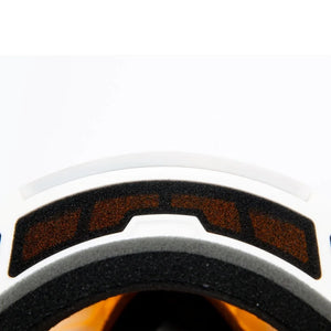 Answer ARC II Magnetic LE Goggles with replacement lens - White/Amber - Back View
