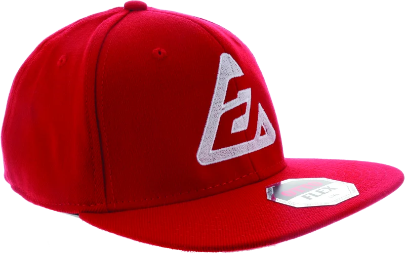 Answer Bold Logo Hat - Red - Main Product View