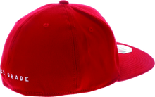 Load image into Gallery viewer, Answer Bold Logo Hat - Red - Side View