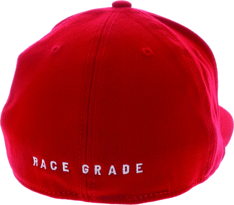 Answer Bold Logo Hat - Red - Detail View