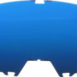 Load image into Gallery viewer, Answer Lens Mirror Blue - Youth