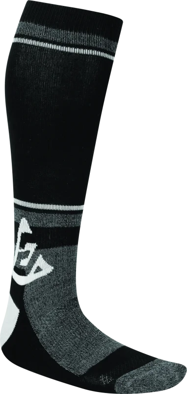 Answer Moto Socks Black Youth - Small/Medium