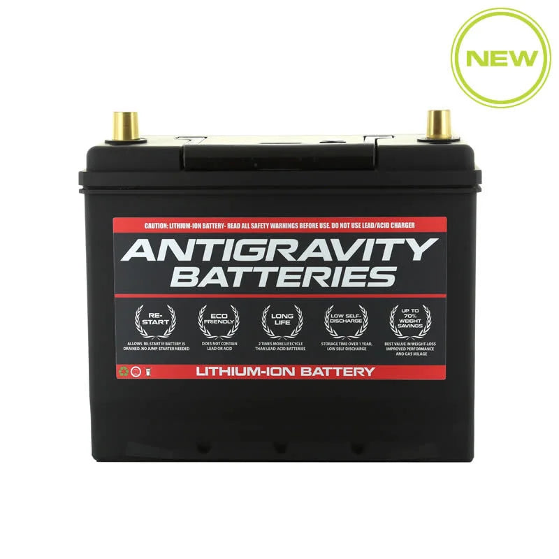 Antigravity Group 24R Lithium Car Battery w/Re-Start - Side View