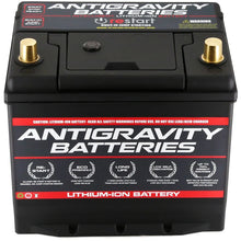 Load image into Gallery viewer, Antigravity Group 27 Lithium Car Battery w/Re-Start - Back View
